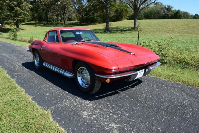 1967 Red Chevrolet Corvette Coupe