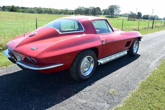 1967 Red Chevrolet Corvette Coupe