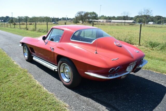 1967 Red Chevrolet Corvette Coupe