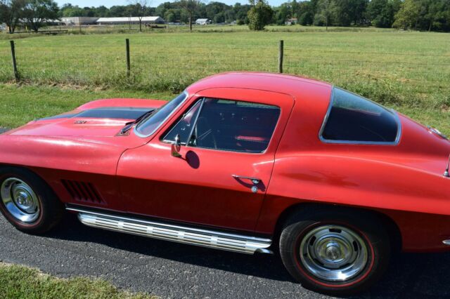 1967 Red Chevrolet Corvette Coupe