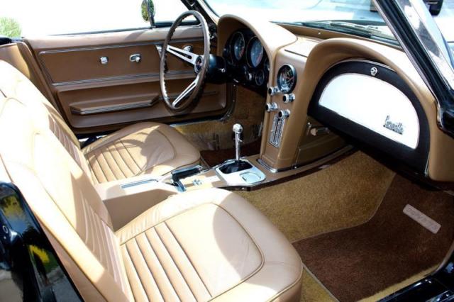 1967 Black Chevrolet Corvette Convertible