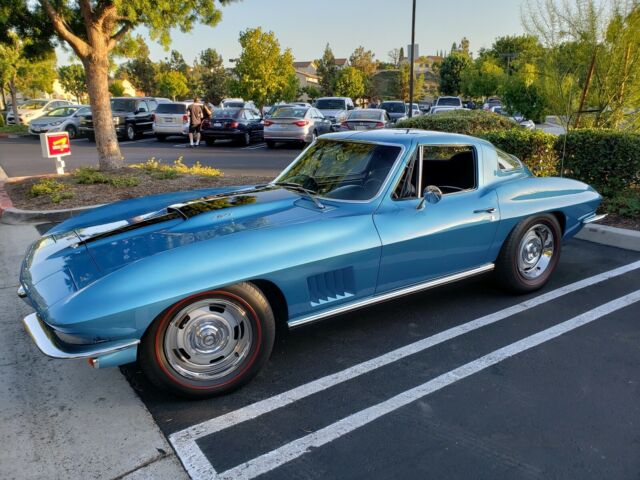 1967 Marina Blue Chevrolet Corvette Coupe