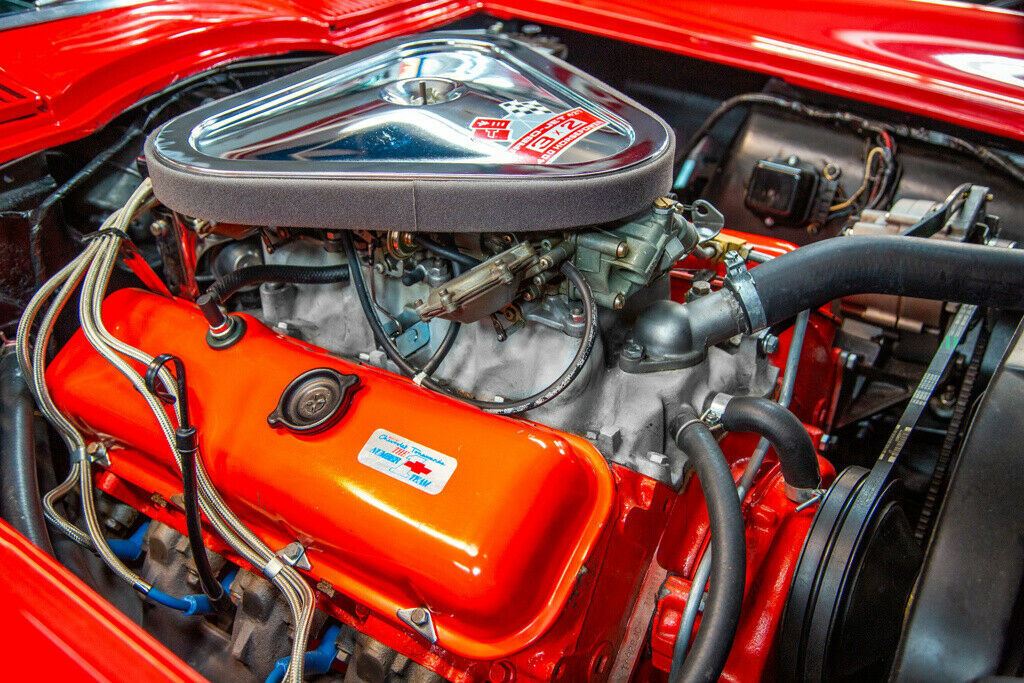 1967 Red Chevrolet Corvette Convertible