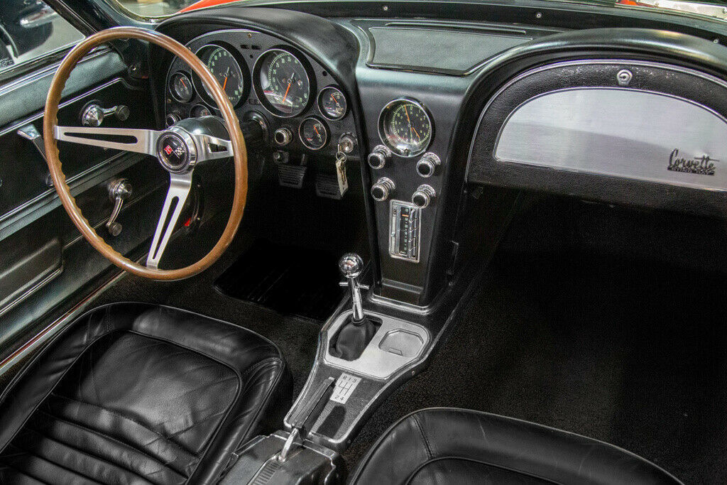 1967 Red Chevrolet Corvette Convertible