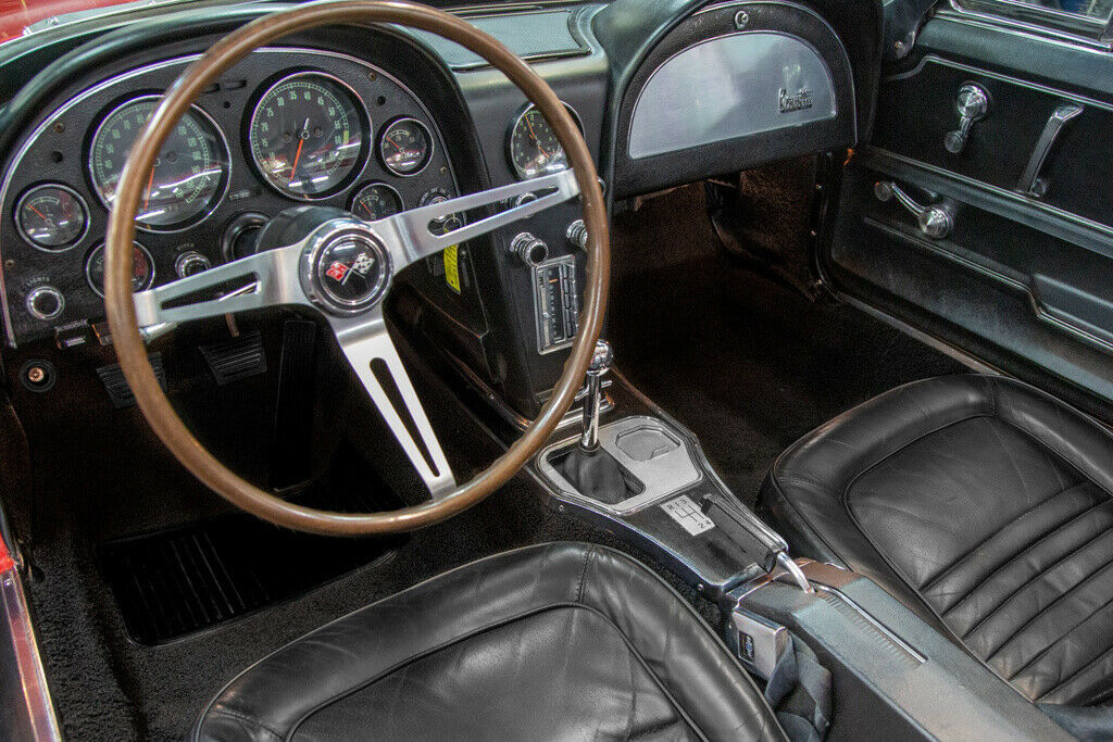 1967 Red Chevrolet Corvette Convertible