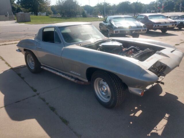 1967 Silver Chevrolet Corvette Coupe