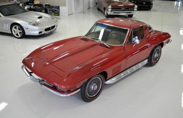 1967 Red Chevrolet Corvette --