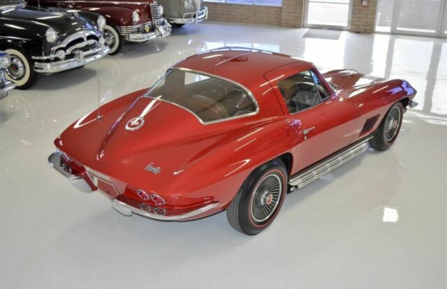 1967 Red Chevrolet Corvette --