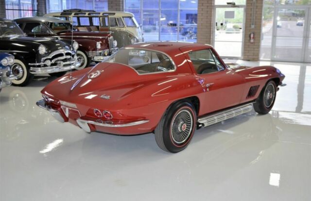 1967 Red Chevrolet Corvette --