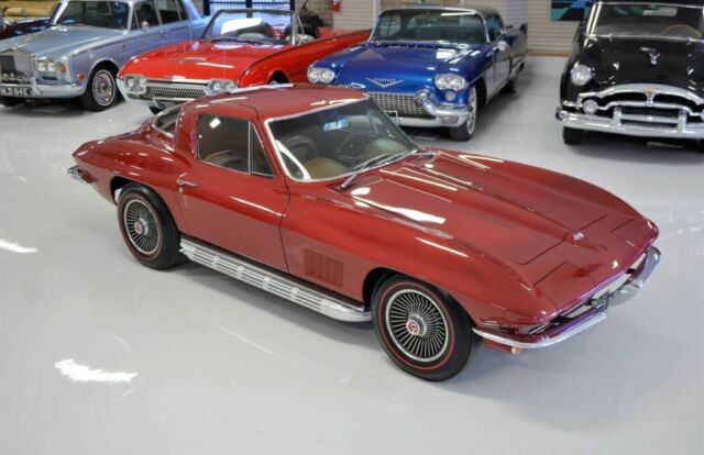 1967 Red Chevrolet Corvette --