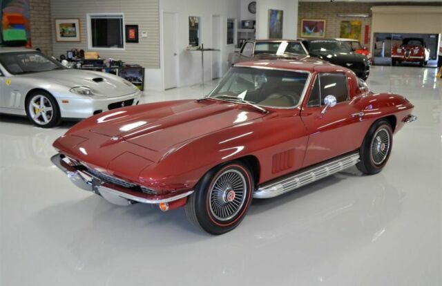 1967 Red Chevrolet Corvette --