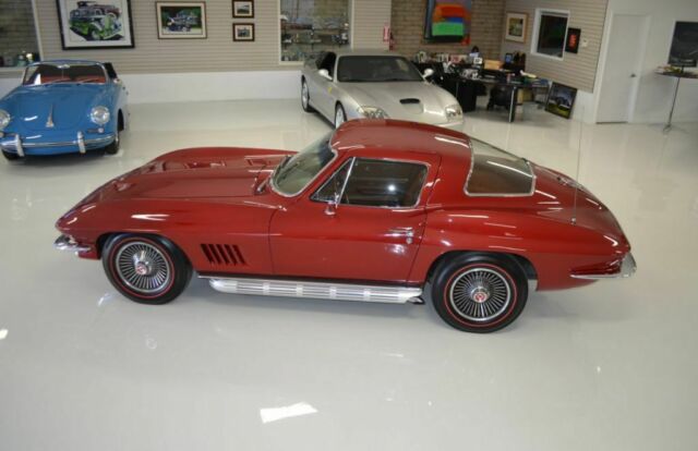 1967 Red Chevrolet Corvette --