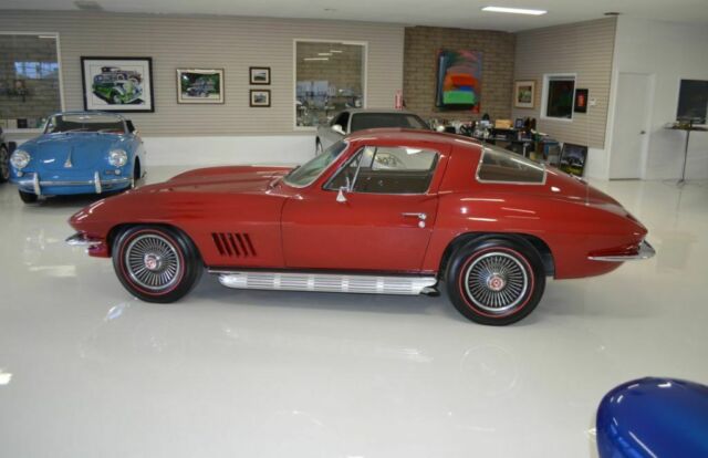 1967 Red Chevrolet Corvette --