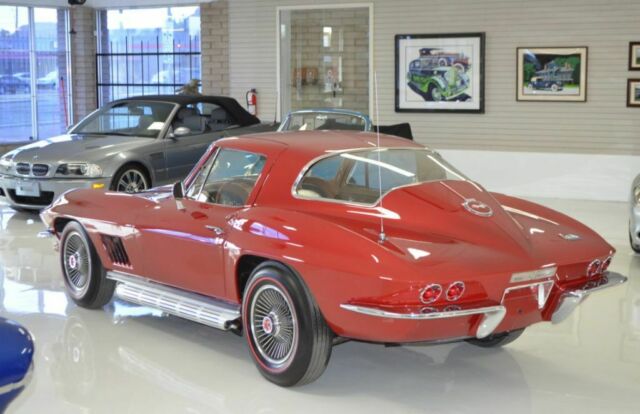 1967 Red Chevrolet Corvette --