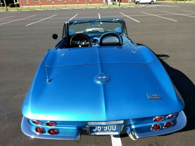 1967 Blue Chevrolet Corvette Convertible