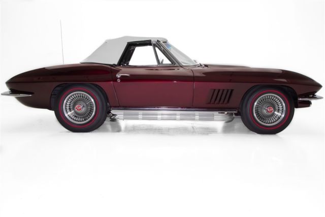 1967 Red Chevrolet Corvette Convertible