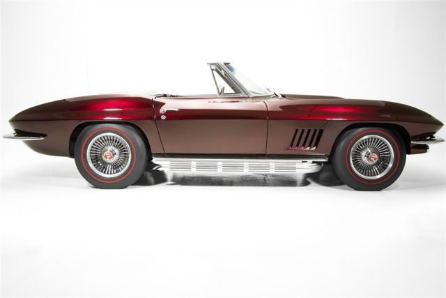 1967 Red Chevrolet Corvette Convertible