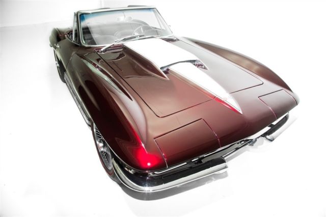 1967 Red Chevrolet Corvette Convertible