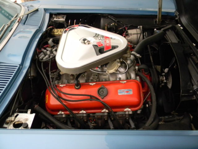 1967 Marina Blue Chevrolet Corvette Convertible