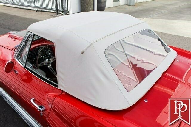 1967 Red Chevrolet Corvette Convertible