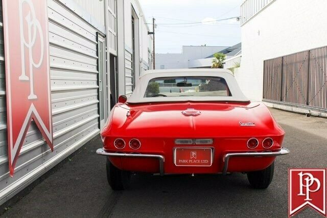 1967 Red Chevrolet Corvette Convertible