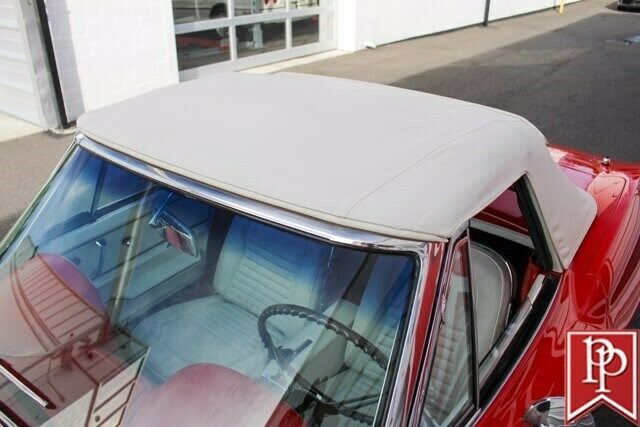 1967 Red Chevrolet Corvette Convertible