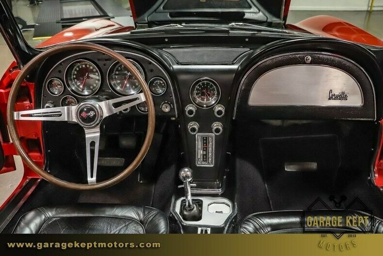 1967 Red Chevrolet Corvette Convertible