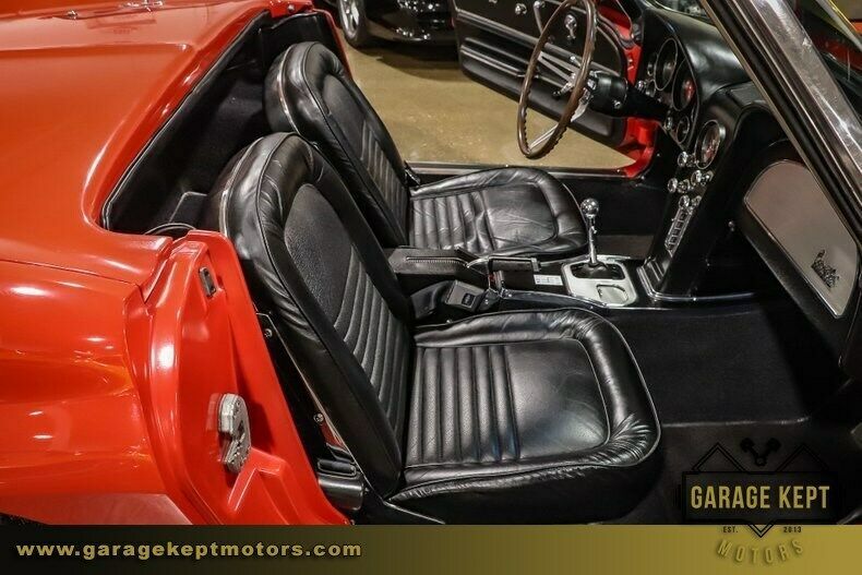 1967 Red Chevrolet Corvette Convertible