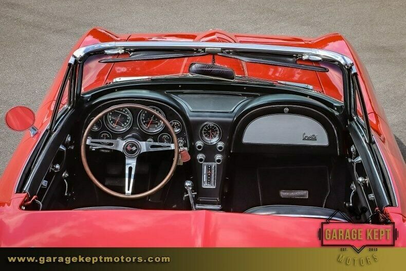 1967 Red Chevrolet Corvette Convertible