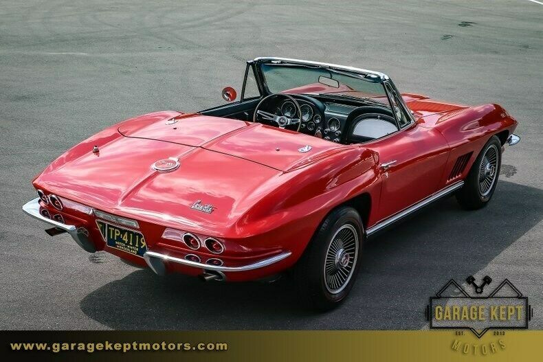 1967 Red Chevrolet Corvette Convertible