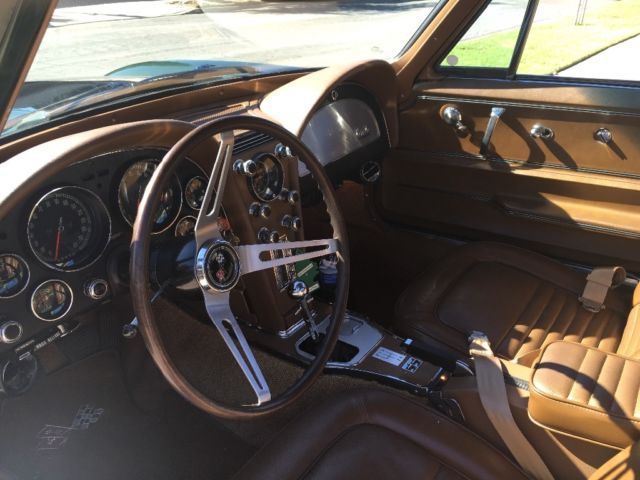 1967 Green Chevrolet Corvette Coupe
