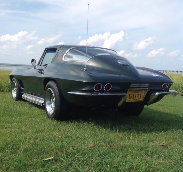 1967 Green Chevrolet Corvette Coupe