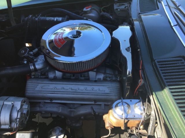 1967 Green Chevrolet Corvette Coupe