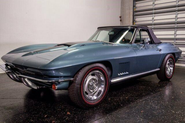 1967 Blue Chevrolet Corvette Coupe