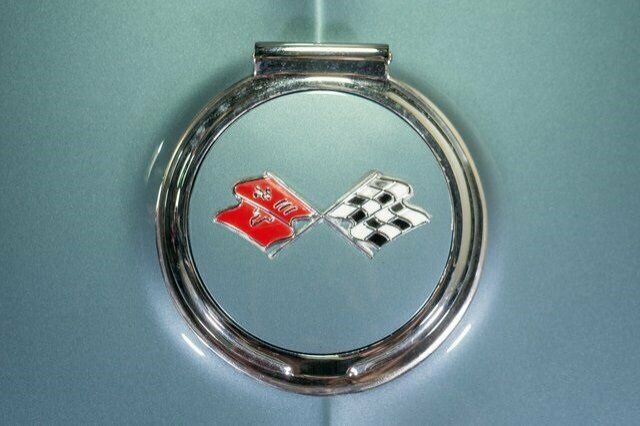 1967 Blue Chevrolet Corvette Coupe