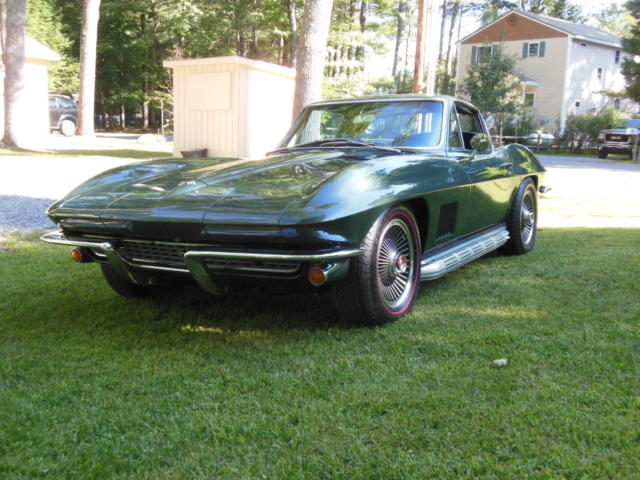 1967 Goodwood Green Chevrolet Corvette Coupe