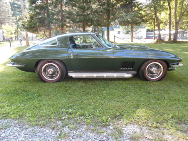 1967 Goodwood Green Chevrolet Corvette Coupe