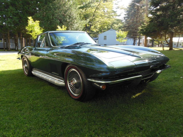 1967 Goodwood Green Chevrolet Corvette Coupe