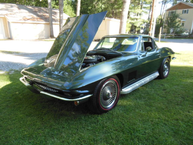 1967 Goodwood Green Chevrolet Corvette Coupe