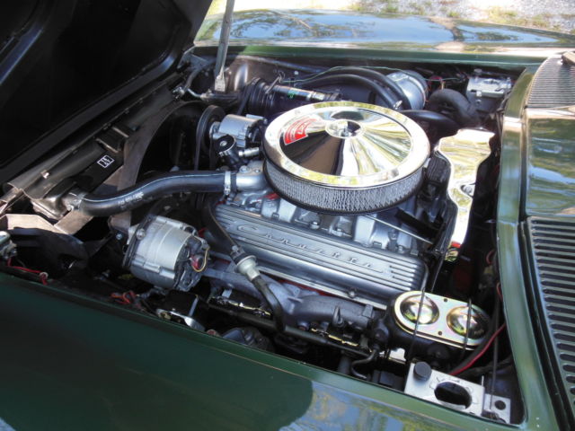 1967 Goodwood Green Chevrolet Corvette Coupe