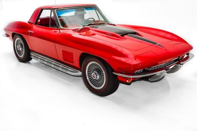 1967 Red Chevrolet Corvette Convertible