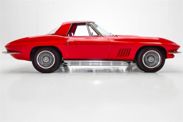 1967 Red Chevrolet Corvette Convertible
