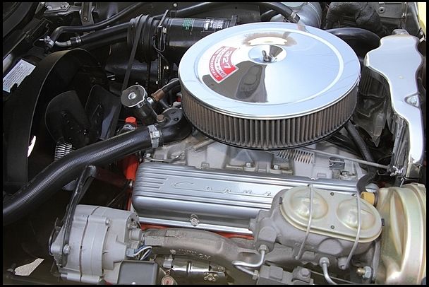1967 Yellow Chevrolet Corvette Coupe