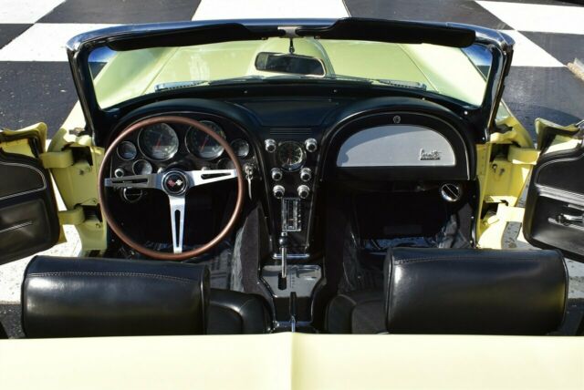 1967 Black Chevrolet Corvette Convertible