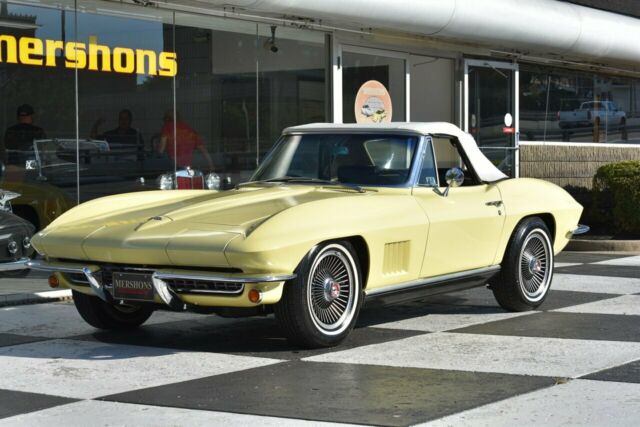 1967 Black Chevrolet Corvette Convertible
