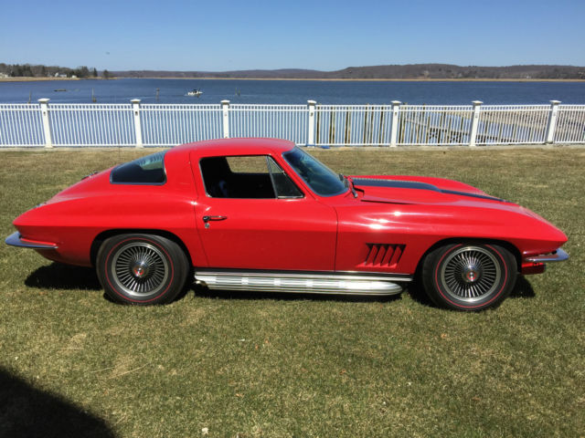 1967 Red Chevrolet Corvette Coupe