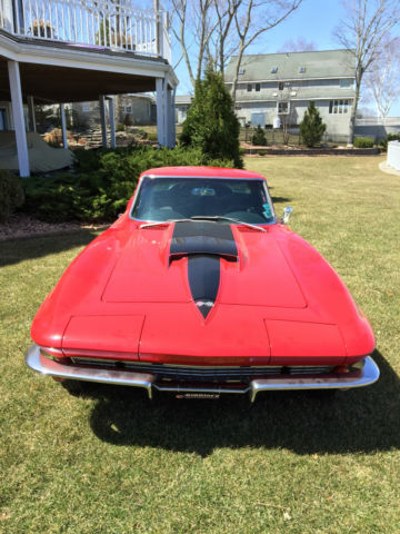 1967 Red Chevrolet Corvette Coupe