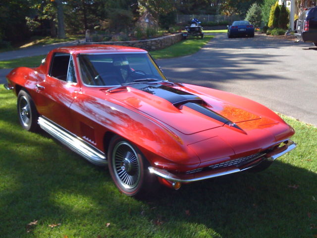 1967 Red Chevrolet Corvette Coupe