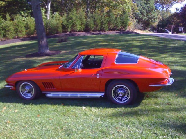 1967 Red Chevrolet Corvette Coupe