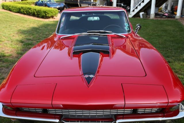 1967 Red Chevrolet Corvette Coupe